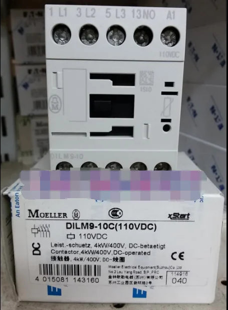 1PC NEW EATON MOELLER DILM9-10C(110VDC) free shipping