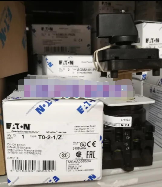 1PC NEW EATON MOELLER T0-2-1/Z free shipping