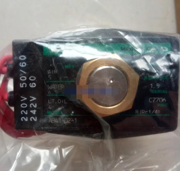 1PC  NEW   CKD  AB41-02-1-AC220V   AB41-02-1   AC220V  free  shipping