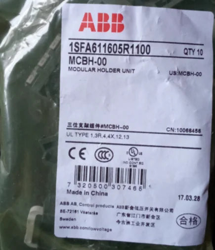 MCBH-00 MCBH00 10Pcs/bag NEW ABB Contact Block Holder free shipping