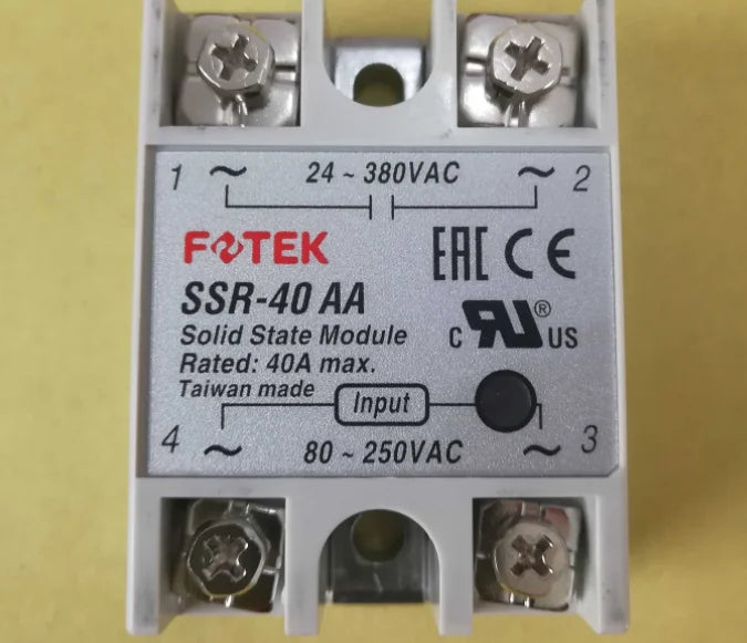 1pc FOTEK SSR-40AA Solid state relay free shipping