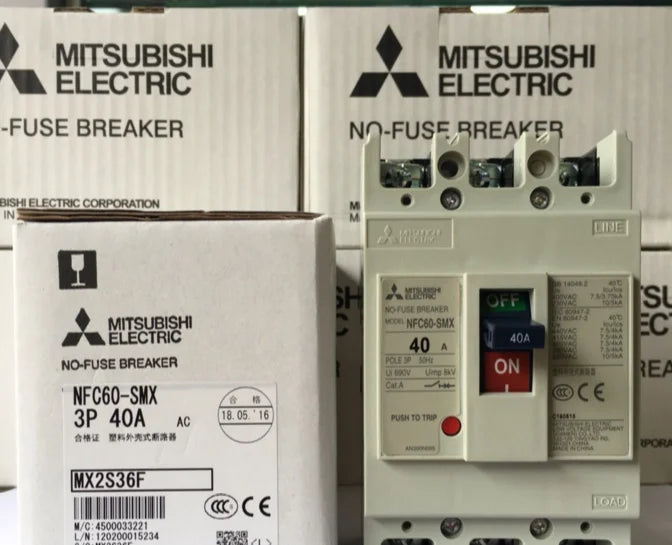 NFC60-SMX NFC60SMX 40A 1PC New Mitsubishi Circuit breaker free ship