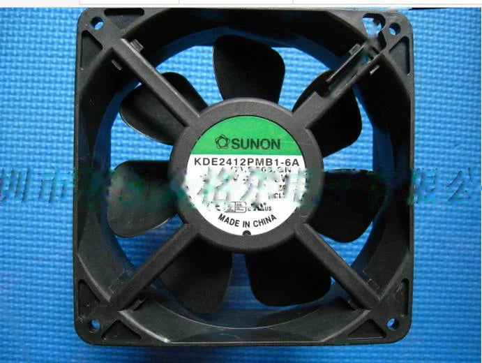1pc new fan KDE2412PMB1-6A 24V 10.3W SUNON 120*120*38 freeship