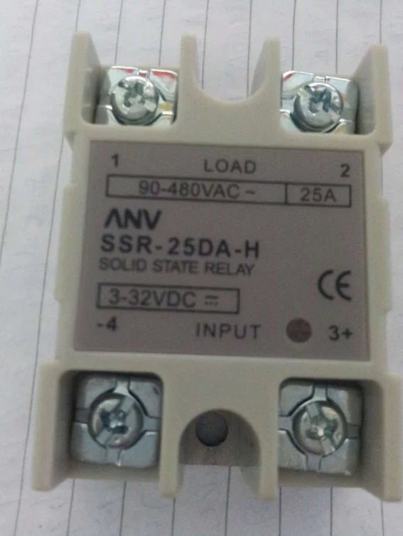 SSR-25DA-H SSR25DAH 1PCS NEW FOTEK Solid state Relay free shipping