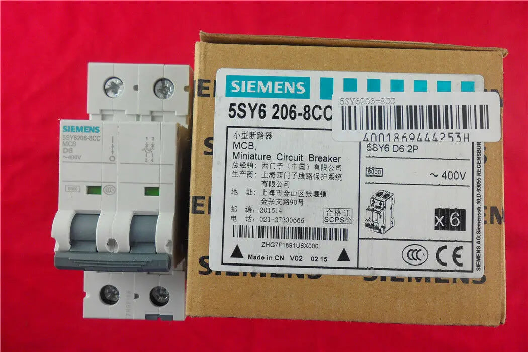 1pc      Siemens  5SY6206-8CC   circuit breaker   free shipping