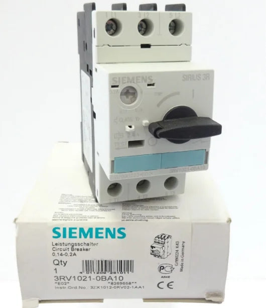 New  Siemens  3RV1021-0BA10  Circuit  breaker  free shipping