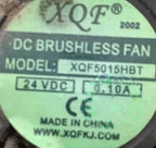 1pc fan new XQF5015HBT 24V 0.10A 0.13A 505015