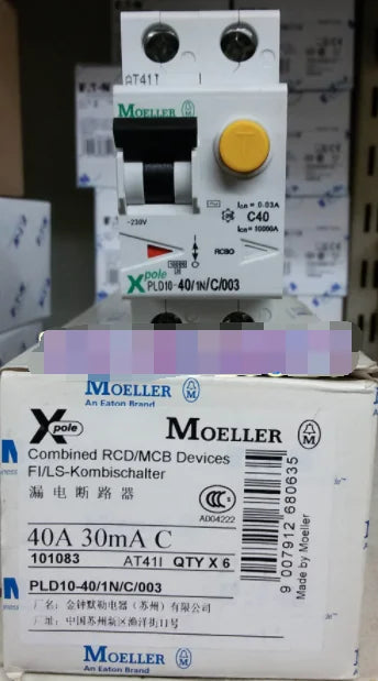 1PC NEW EATON MOELLER PLD10-40/1N/C/003 free shipping