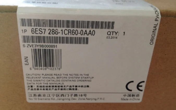 6ES7288-1CR60-0AA0 6ES7 288-1CR60-0AA0 1PC NEW Siemens free shipping