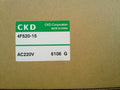 1PC  NEW  CKD  4F520-15-AC220V    4F520-15   AC220V   free  shipping
