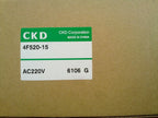 1PC  NEW  CKD  4F520-15-AC220V    4F520-15   AC220V   free  shipping