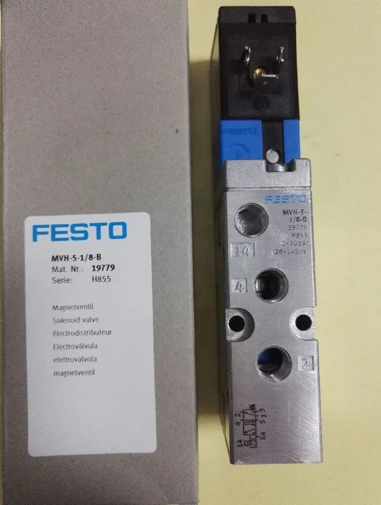 MVH-5-1/8-B MVH51/8B 19779 FESTO solenoid valve NEW