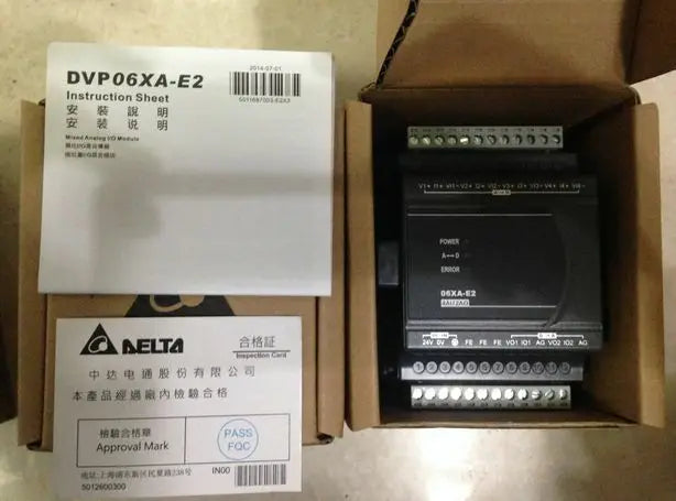 DVP06XA-E2 DVP06XAE2 1PCS NEW Delta PLC MODULE free shipping