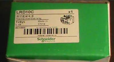 NEW IN BOX Schneider Thermal Overload Relay LRD10C 4-6A