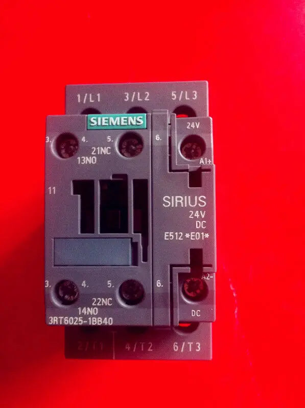 1pc      Siemens  3RT6025-1BB40  DC24V  17A  contactor  free shipping