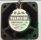 1pc new fan 109P0424H329 DC24V 0.095A SANYO 40*40*28 freeship
