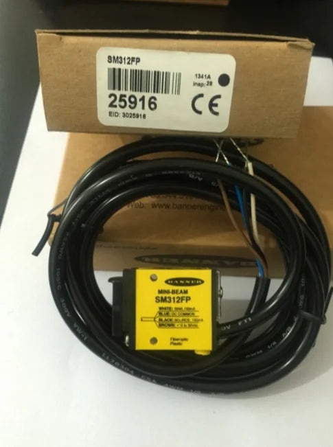 SM312FP 1PC New BANNER Photoelectric Switch Sensor free ship