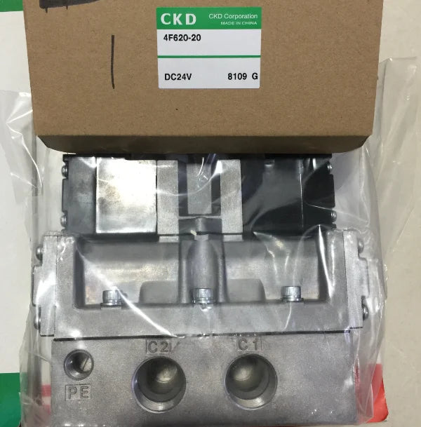 1PC  NEW  CKD  4F620-20-DC24V    4F620-20   DC24V   free  shipping
