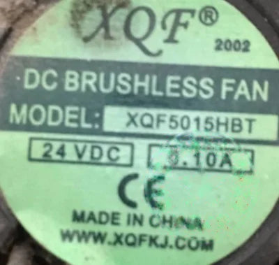 1pc fan new XQF5015HBT 24V 0.10A 0.13A 505015