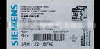 1PC  NEW   SIEMENS   3RH1122-1BF40   DC110V    free shipping