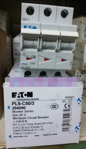 1PC  NEW   EATON  MOELLER  PL9-C50/3   free shipping