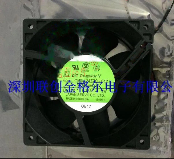 1pc new fan CNDC24Z7C-042 24V 9W SERVO 120*120*38 freeship