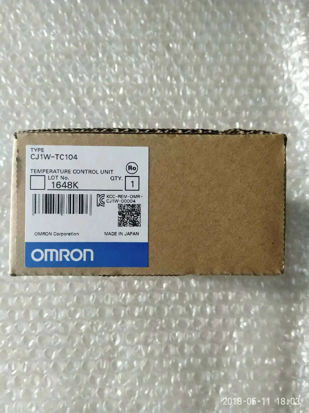 1PC  NEW   Omron   CJ1W-TC104     free  shipping