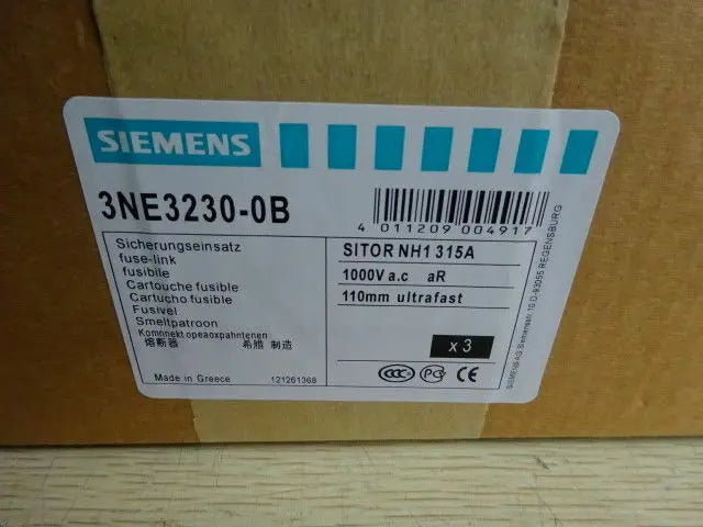 New  Siemens  3NE3230-0B 3NE3 230-0B 315A 1000V  free shipping