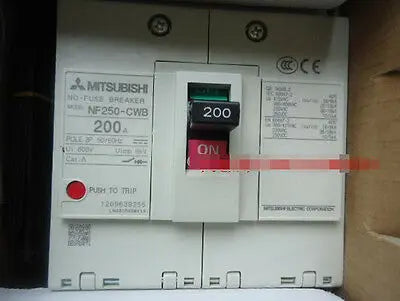 New In Box Mitsubishi breaker NF250-CWB 200A