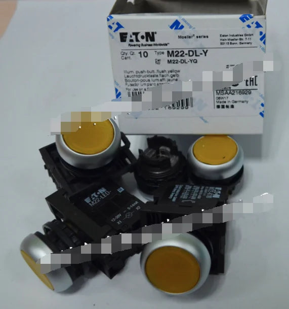 1PC  NEW   EATON  MOELLER  M22-DL-Y   free shipping