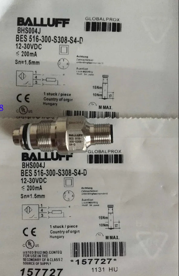 BES 516-300-S308-S4-D  BES 516300S308S4D BALLUFF 1PC New