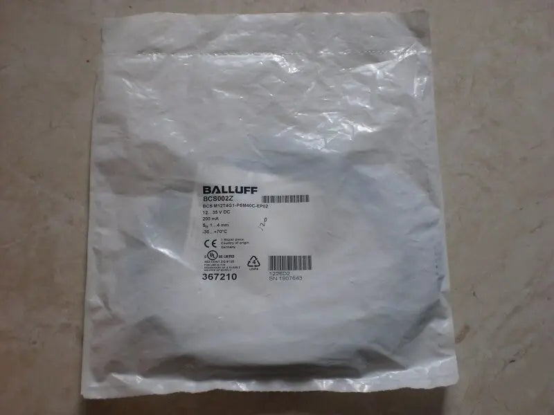 M12T4G1-PSM40C-EP02 1pc NEW Balluff BCS002Z BCS