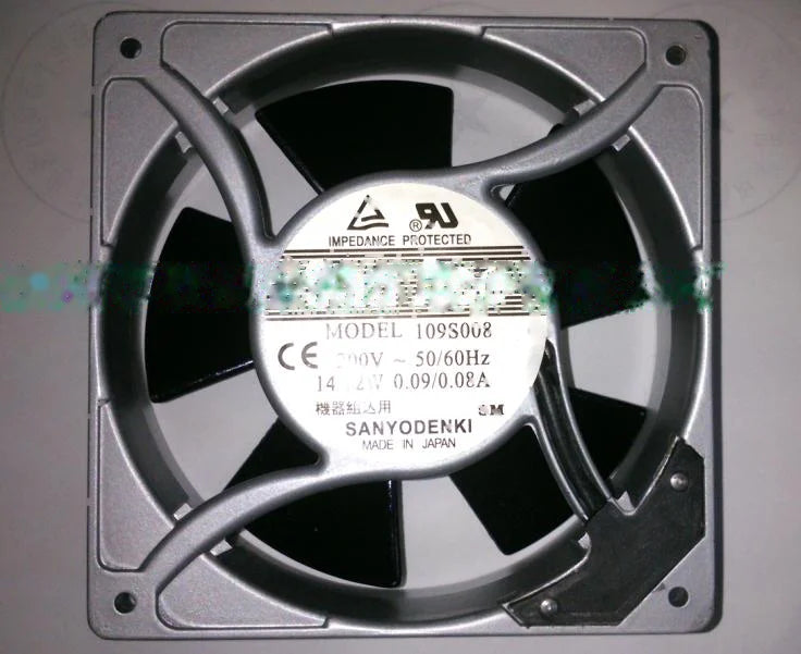 1pc new fan 109S008 200V 14/12W SANYO 120*120*38 freeship