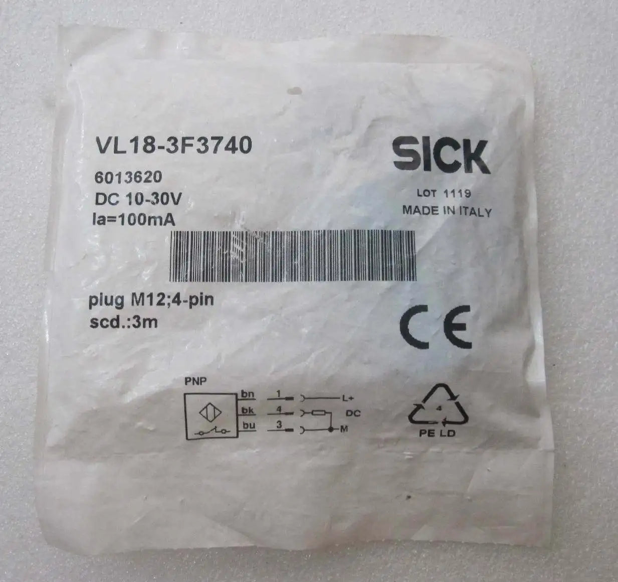 VL18-3P3740 VL183P3740 SICK NEW IN BOX
