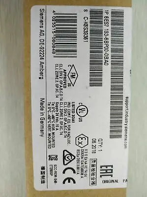 1PC NEW SEIMENS PLC ET200SP 6ES7193-6BP00-0BA0