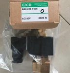 1PC  NEW  CKD  AG43-02-4-02E-AC220V  AG43-02-4-02E  AC220V   free  shipping