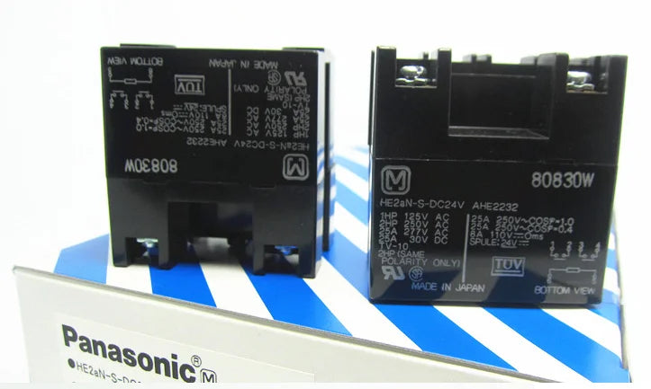 New  Panasonic  Power relay  HE2aN-S-DC24V  AHE2232 25A   free shipping