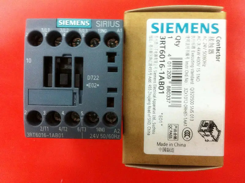 New Siemens 3RT6016-1AB01 contactor free shipping