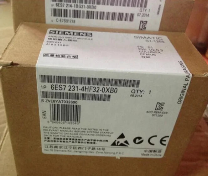 6ES7 231-4HF32-0XB0 6ES7231-4HF32-0XB0 1PCS NEW Siemens PLC module free ship