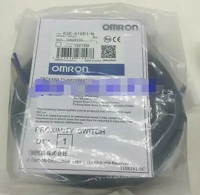 New OMRON E2E-X10D1-N 12-24VDC