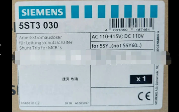 1PC  NEW   SIEMENS   5ST3030   5ST3 030   free shipping