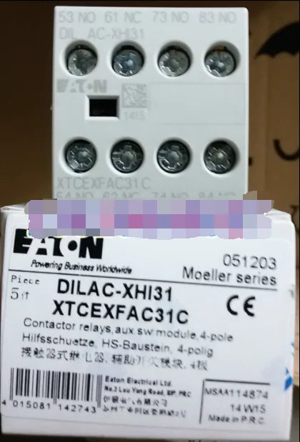 1PC  NEW   EATON  MOELLER  DILAC-XHI31   free shipping