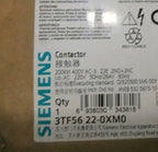 3TF5622-0XM0 3TF56220XM0 Current Contactor Siemens NEW