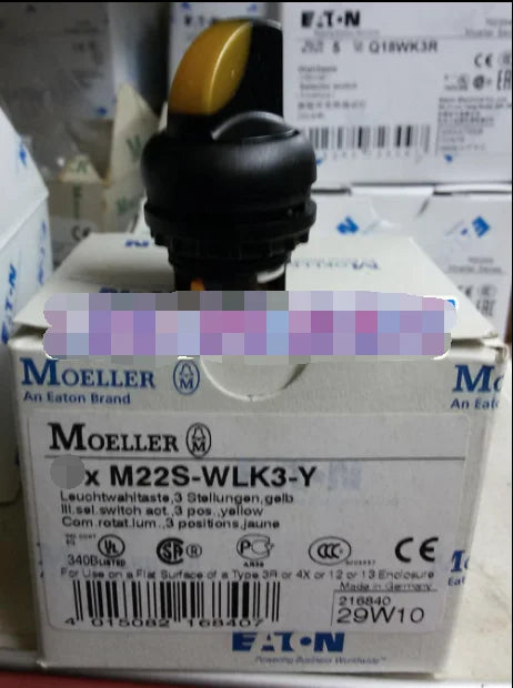1PC NEW EATON MOELLER M22S-WLK3-Y free shipping