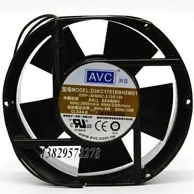1pc new AVC D3KC1751BBH3W01 220V 17251 17CM