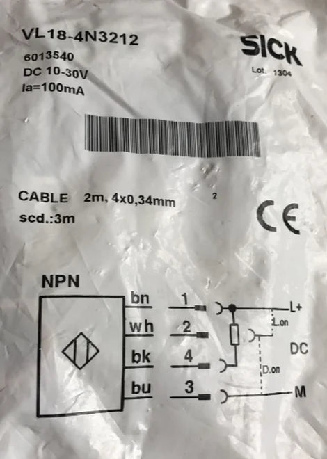 VL18-4N3212 VL184N3212 1PCS NEW SICK Proximity Switch free shipping