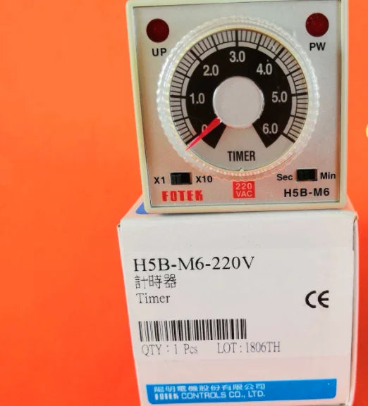 1pc FOTEK H5B-M6-220V timer free shipping