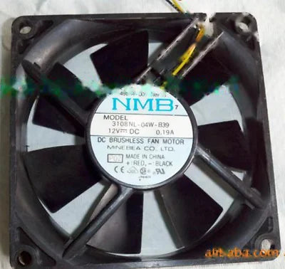 1pc fan new 3108NL-04W-B39 12V 0.19A NMB 808020MM
