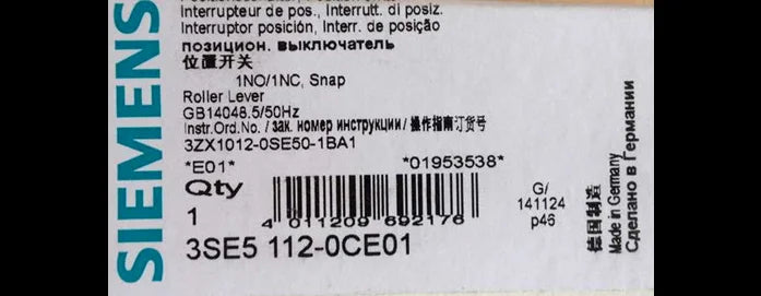 1PC  NEW   SIEMENS   3SE5112-0CE01    free shipping