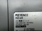 KZ-U4 KZU4 1PCS USED Keyence 100-240VAC Power Supply Module Tested